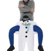 Smiffys Piggyback Snowman Costume Celebrations