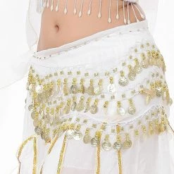 Best Dance Bellydance Gold Coin Belt Festival Wear