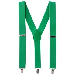 DHGate Royal Green Suspenders