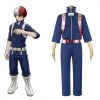 AnneCart My Hero Academia Shoto Todoroki Hero Uniform Anime & Video Games