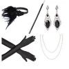 Best Dance 1920's Great Gatsby Black Accessory Set