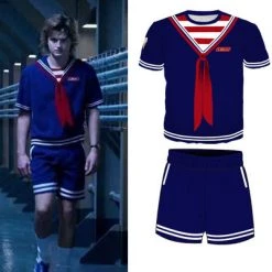 AnneCart Stranger Things Steve Harrington Scoops Ahoy Costume