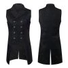 Hurly-Burly Steampunk Vest Jacket Outerwear