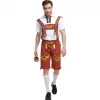 AnneCart Oktoberfest Costumes And Accessories Brown Men's Oktoberfest Lederhosen