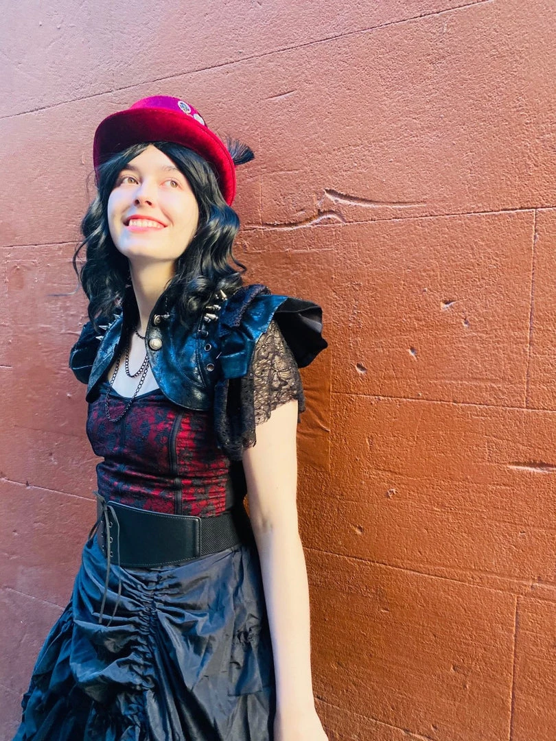 Malltop Gothic Black Steampunk Shrug 7 Malltop Gothic Black Steampunk Shrug