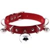 AnneCart Red Bell Choker Chokers