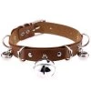 AnneCart Chokers Brown Bell Choker 1 AnneCart Chokers Brown Bell Choker