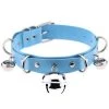 AnneCart Chokers Light Blue Bell Choker 2 AnneCart Chokers Light Blue Bell Choker