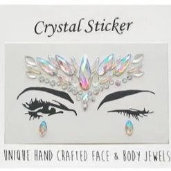 AnneCart Pretty Pegasus Crystal Face & Body Jewels Festival Wear