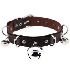 AnneCart Dark Brown Bell Choker