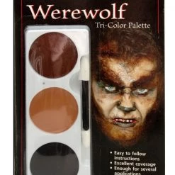 Mehron Tri-Colour Makeup Palette: Werewolf Facepaint