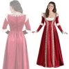 AnneCart Red Velvet Medieval Dress