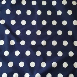 Hurly-Burly (b) Blue With White Polka Dots Bandana Bandanas