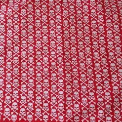 Hurly-Burly (b) Bandanas Red Skull & Crossbones Bandana