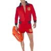 Smiffys 80's - 90's Workout & Hiphop Men's Red Baywatch Costume 2 Smiffys 80's - 90's Workout & Hiphop Men's Red Baywatch Costume