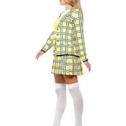 Smiffys 90's Clueless Yellow Tartan Costume