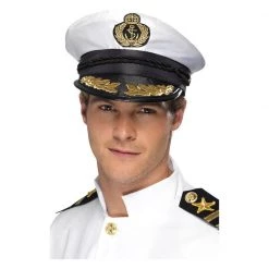 Smiffys Sailor Captains Hat Uniforms