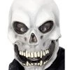 Hurly-Burly Halloween Skeleton Skull Overhead Latex Mask