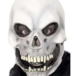 Hurly-Burly Halloween Skeleton Skull Overhead Latex Mask