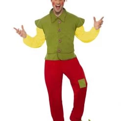 Smiffys Mens Christmas Elf Costume Celebrations