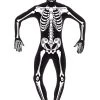 Smiffys Adults Glow In The Dark Skeleton Costume
