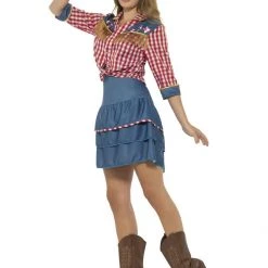 Smiffys Rodeo Doll Costume Cowboy & Western 5 Smiffys Rodeo Doll Costume Cowboy & Western