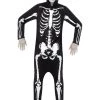 Hurly-Burly Halloween Men's Skeleton Hooded Jumpsuit