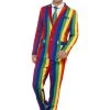 Smiffys Rainbow Stand Out Suit 2 Smiffys Rainbow Stand Out Suit