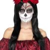 Smiffys Day Of The Dead Roses Headband