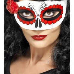 Smiffys Masks & Eyemasks Day Of The Dead Eye Mask
