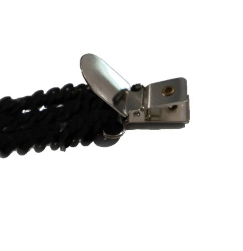 Trademart Black Sequin Suspenders 6 Trademart Black Sequin Suspenders