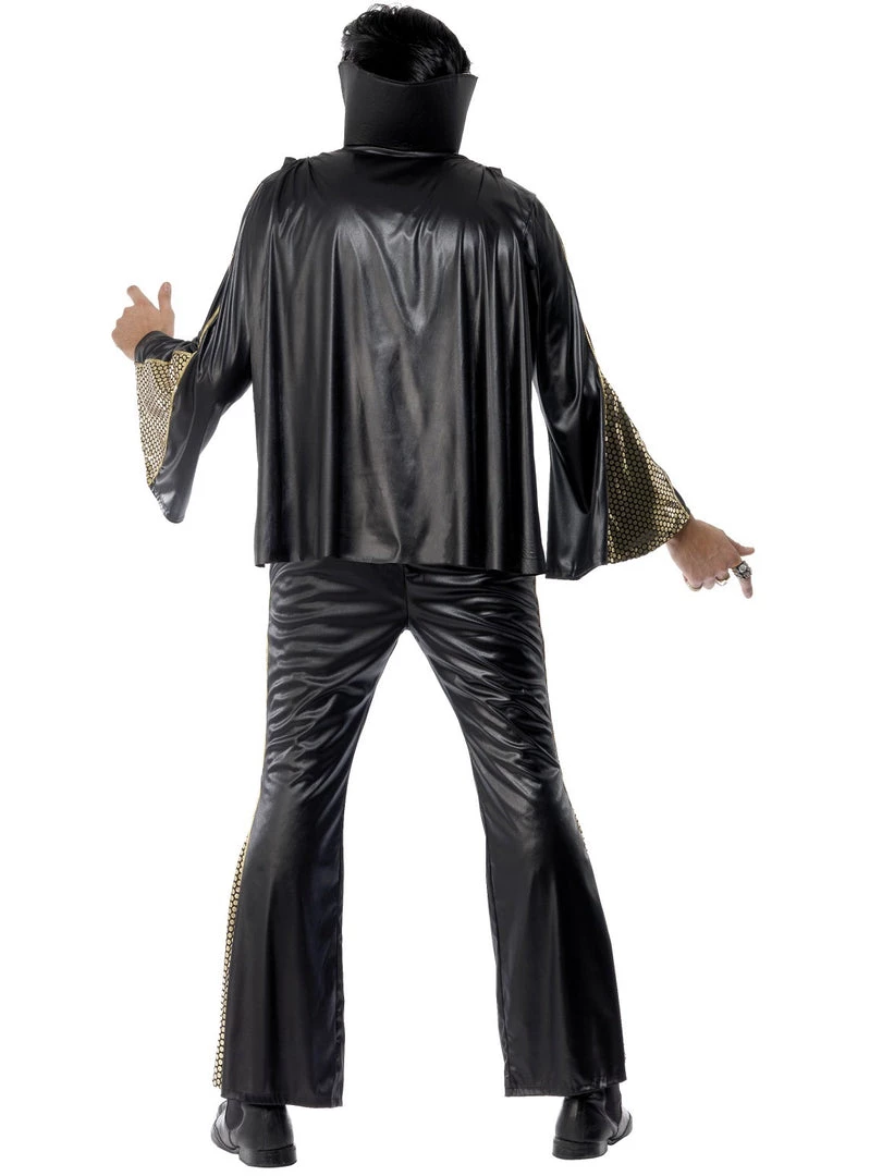 Smiffys Black And Gold Elvis Costume 4 Smiffys Black And Gold Elvis Costume