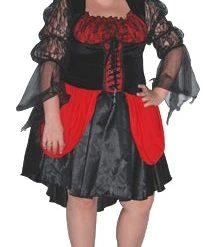Hurly-Burly Plus Size Vampire Costume