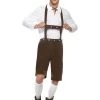 Smiffys Oktoberfest Costumes And Accessories Men's Brown Lederhosen