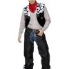 Smiffys Adults Cowboy Faux Leather Costume Set 2 Smiffys Adults Cowboy Faux Leather Costume Set