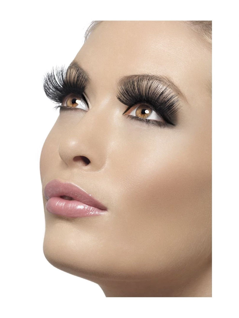Smiffys Long Black 60s Style Eyelashes 3 Smiffys Long Black 60s Style Eyelashes