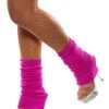 Smiffys 80's Hot Pink Leg Warmers