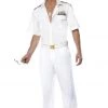Smiffys Top Gun Captain Costume 80's - 90's Workout & Hiphop