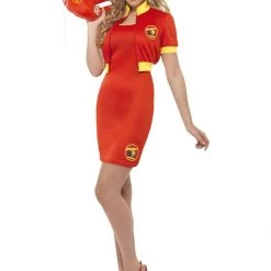 Smiffys 80's - 90's Workout & Hiphop Baywatch Beach Lifeguard Dress