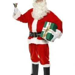 Hurly-Burly Christmas Costumes Father Christmas Classic Costume