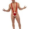 Smiffys Celebrations Men's Santa Face Kini Costume