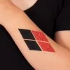 Rubies Harley Quinn Glitter Tattoo