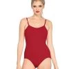 Leg Avenue Basic Red Leotard Women's