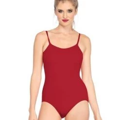 Leg Avenue Basic Red Leotard Women's