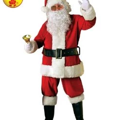 Rubies Premium Full Santa Suit And Accessory Kit