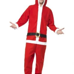 Smiffys Santa Onesie Christmas Costumes
