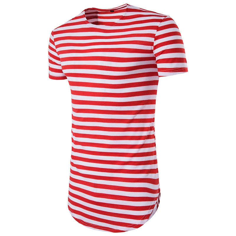 Annecart Red And White Stripe T-Shirt 3 Annecart Red And White Stripe T-Shirt