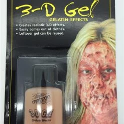 TomFoolery Special FX Makeup Mehron 3D Gelatin Effects: Flesh