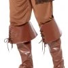 Smiffys Deluxe Pirate Brown Bootcovers