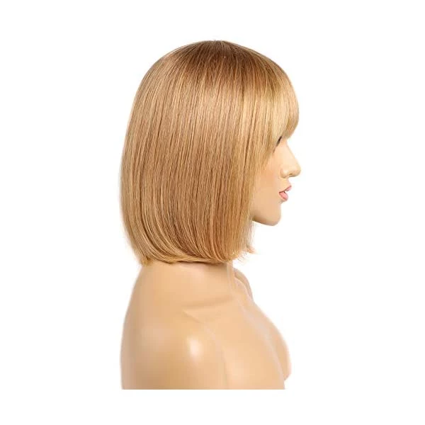 Bell's Wigs Deluxe Bob Wig Honey Blonde 3 Bell's Wigs Deluxe Bob Wig Honey Blonde